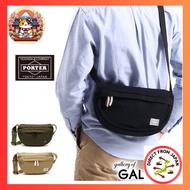Porter Beet Shoulder Bag Yoshida kaban SHOULDER BAG Small Oblique Bag Lightweight Lightweight 40s 50s 60s Oblique Bag A5 Cotton Canvas Made in Japan