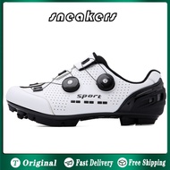 Bicycle Cycling Shoes for Men and Women MTB Speed Sneakers SPD Cleat Flat Sport Shoes MTB Men and Women Bike Shoes