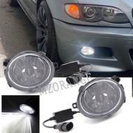 for BMW E46 M3 Fog Light LED Headlight for BMW E39 M5 Fog Lights Fog Lamp Clear Lens Driving Front B