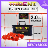 Trident T-20FN Futsal Net (Orange) Jaring Futsal Soccer Net