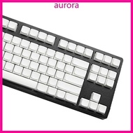 Auro 87Pcs PBT Blank DIY Keycap Mechanical Keyboards XDA Profile  Print White Keycap Set for MX Swit