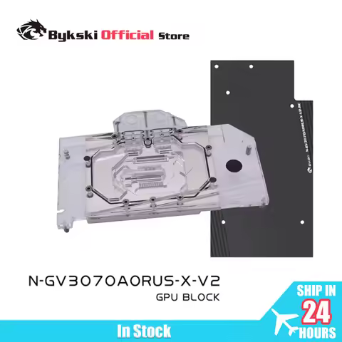 Bykski N-GV3070AORUS-X Water Block Use for GIGABYTE Aorus RTX 3070 Master 8G /RTX 3060 Ti Master 8G
