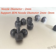 Hisa Shure SE535 SE215 Eartips Replacement Medium Small Nozzle 3mm