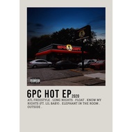 Poster Cover 6pc Hot EP by 6LACK for Room/Barber Gym