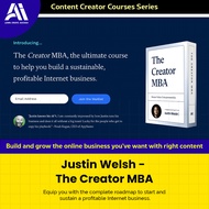 Content Creator Course - Justin Welsh - The Creator MBA