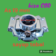 (bisa COD) L19-154S PLATINA SENTRIFUGAL DINAMO LISTRIK 1 PHASE (Untuk Diameter As 19 mm)