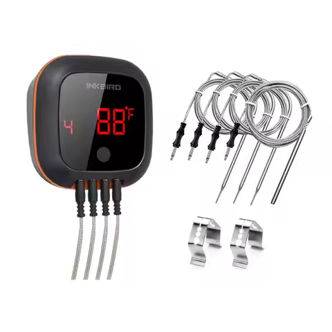INKBIRD IBT-4XS Digital BBQ Meat Cooking Thermometer Magnetic Design Hot Sale