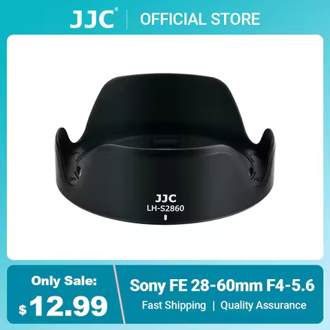 JJC Lens Hood Compatible with Sony FE 28-60mm F4-5.6 & E PZ 16-50mm F3.5-5.6 OSS Lenses for Sony ZV-