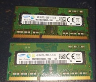 1.35V 低電壓筆記型 Samsung DDR3 PC3L-12800 1600mhz 8GB (4gb x 2pcs) SO-DIMM記憶體 (RAM)