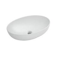 อ่างล้างหน้าวางบนเคาน์เตอร์ TOTO LW1705-MW สีขาว (1293801)