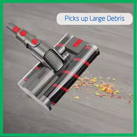 A74M-For Dyson Omni-Glide SV19 / SV21-Micro Vacuum Attachment Replacement Soft Roller Cleaner Head D