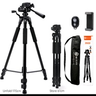 MIXIO 3522 170CM PREMIUM Tripod+Bluetooth Remote+Bag Profesional