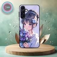HP (DK86) Samsung A16 4G 5G Glitter Case Samsung Smartphone Protector with ANIME Motif