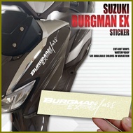 ☇ ▦ ℗ Burgman EX Sticker - Burgman 125 EX Cut out sticker, Waterproof Vinyl Decal for Motorcycle