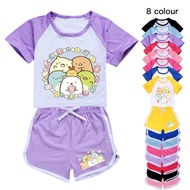 Sumikko gurashi  shirt and shorts set for kids Sumikko gurashi S20
