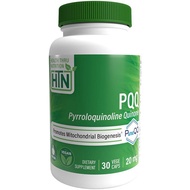 Health Thru Nutrition PQQ Pyrroloquinoline Quinone (as PureQQ) 20mg, 30 Vegecaps