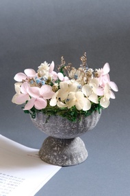 好物推薦 永生繡球花 乾燥花 冠軍杯