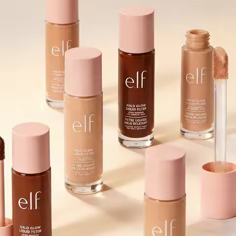 Elf 4 Color Moisturizing Natural Effect Foundation Whitening Waterproof and Sweat-proof Concealer Lo