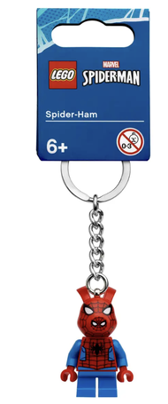 Lego Keyring Spider-man Miles Morales Carnage Spider-Ham Ghost-Spider Keychain พวงกุญแจ เลโก้ สไปเดอ