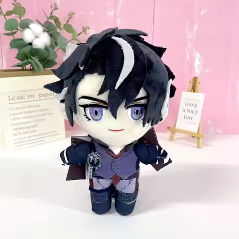 Genshin Impact Plush Dolls Wriothesley Furina Lyney Kaveh Neuvillette Kinich Citlali Kazuha Albedo T