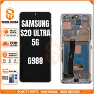 OLED LCD Display For SAMSUNG S20 ULTRA 5G G988 G988U Touch Screen Digitizer Replacement