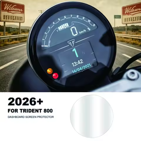 Motorcycle Protection Instrument Film Accessories Scratch Cluster Screen Dashboard For Trident 800 F