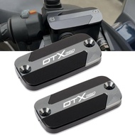 Motorcycle Accessories CNC Front Brake Fluid Tank Reservoir Cover Oil Cap For KYMCO DTX 360 DT X360 