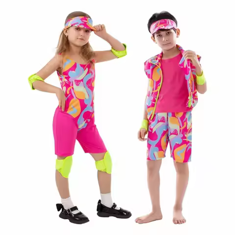 Cos72 Halloween Carnival Barbie Same Movie Role Play Party Cos Costume Children'S Performance Costum