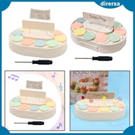 [Direrxa] Automatic Rotating Plates Carousel Cupcake Holder Swing Tray Turntable Cupcake Display Sta