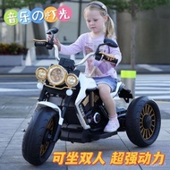 🏆Free Shipping🏆Children's Electric Motor Baby Electric Motorcycle Children Charging Tricycle Adult Remote Control Two-Se