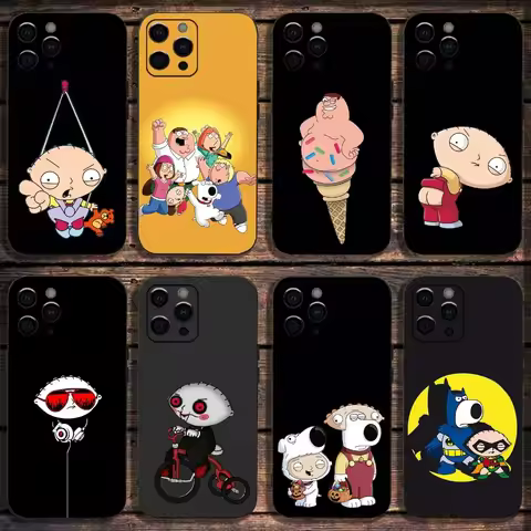 Cartoon F-Family Cute G-Guys Phone Case For Apple iPhone 15,14,13,12,11,Pro,X,XS,Max,XR,Plus,Mini So