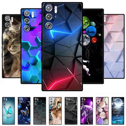 For ZTE nubia Red Magic 9S Pro Case Luxury Phone Silicon Back Cover For nubia REDMAGIC 9S Pro Plus 9