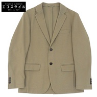 United Arrows Saxony風格雙扣單排扣夾克，男士，橄欖綠，S碼，1121-110-2863 [二手]