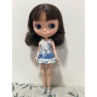 licca blue onepiece blythe outfit+ shoes Doll Set