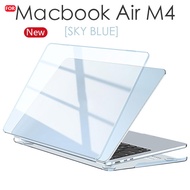 Ultra Slim Crystal Sky Blue Case for MacBook Air 13 inch (M2/M3/M4/M5)