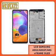 LCD FULLSET SAMSUNG A315/A31/A31 PLUS FRAME INCELL - OLED