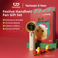 GOOJODOQ Mobile Fan High Speed Portable Quiet Work Adjustable Speed USB Mobile Fan