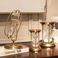 Luxury Gold Classic Sand Clock Glass Hour Decoration