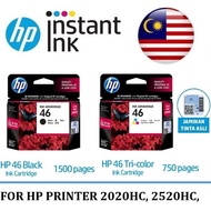 Ready Stock HP 46 Ink Cartridge Combo HP46 Black Ink HP46 Ink Color Ink Advantage Cartridge For HP 2