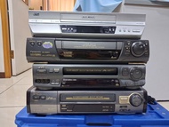 VHS 錄影機(全部是壞機用於零件更換) / VHS Tape Recorder(broken machines use for repair and replacement of parts.)