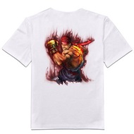 白色殺意隆T-shirt (街頭霸王/快打旋風/Street Fighter系列)