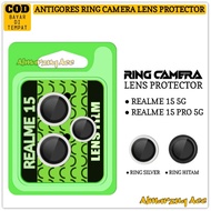 Anti-scratch Realme 15 5G CameraRing Realme 15 Pro 5G Lens Protector Camera Lens Protector
