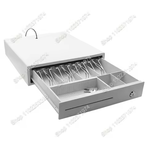 Factory Direct Sales Cash Box Four Grid 4 Section Cash Register Drawer POS Machine Cabinet Cash Draw