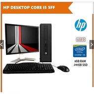 Desktop Komputer / Desktop Gaming / Office Desktop/ Micro Desktop PC / HP PC Full set  800G1 Ci5 4th