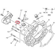 125ZR Y125 GETAH ENGINE PIPE 2T PUMP ORIGINAL ORI RUBBER 2T PUMP ORI