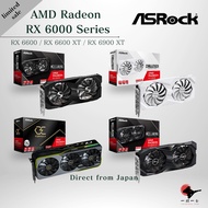 ASRock Radeon Graphics Card Series: RX6600, RX6600 XT, RX6900 XT with GDDR6 Memory