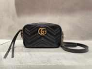 GG MARMONT-相機包-18cm/gucci