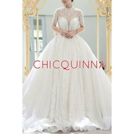 pre order gaun pengantin white wedding dress import murah cantik