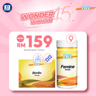 Powerlife Wonder Women Bundle: Powerlife Bonliv 30s & Powerlife Femine Sential 60s | Health Suppleme