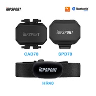 IGPSPORT SPD70 CAD70 Speed Sensor Cycling Cadence Sensor Support ANT+ Heart Rate Monitor HR40 for Bryton iGPSPORT Garmin